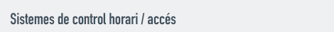 Sistemes de control